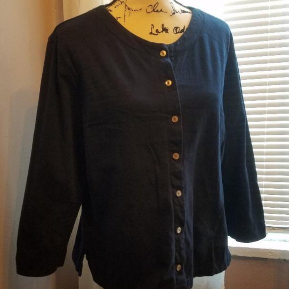 Blue comfy Icantoo long sleeved top - Picture 1 of 3